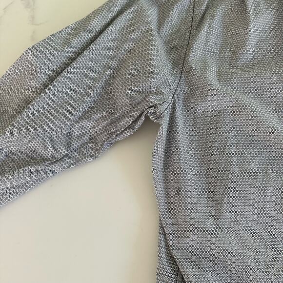 GUESS Mens Claymour Geo-Print Shirt Black/White Size XXL - Picture 8 of 8